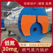 20吨燃气蒸汽锅炉银晨锅炉厂